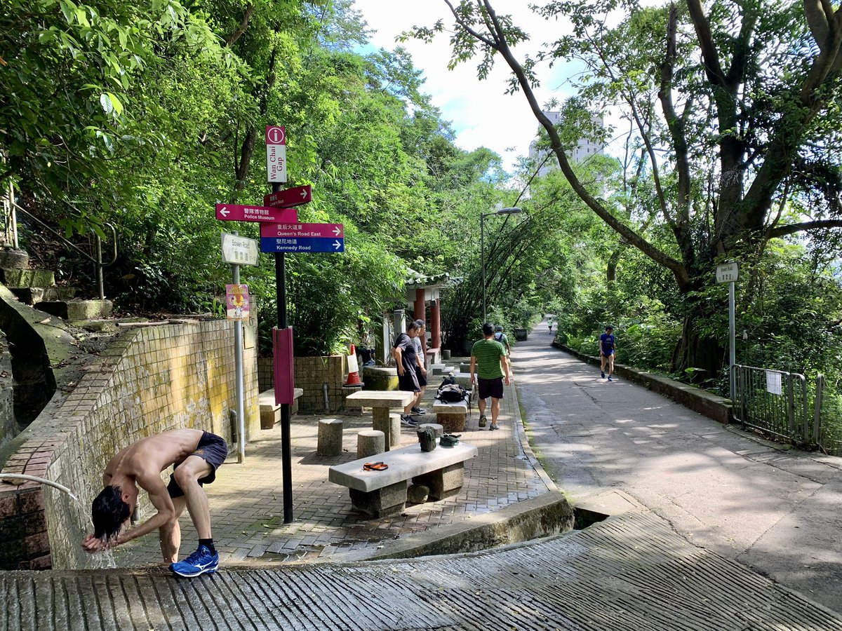 OutRunnersHK's tweet photo. Sunny morning but yet so hot the unbearable heat. Well done guys for a sweaty run!

#OutrunnersHK #LBGT #Diversity #Inclusion #RunHK #PrideRun #HappyPride #Pride2020  #HKPride #PrideHK #PrideMonth #WorldPride https://t.co/GB0wgxz7x0