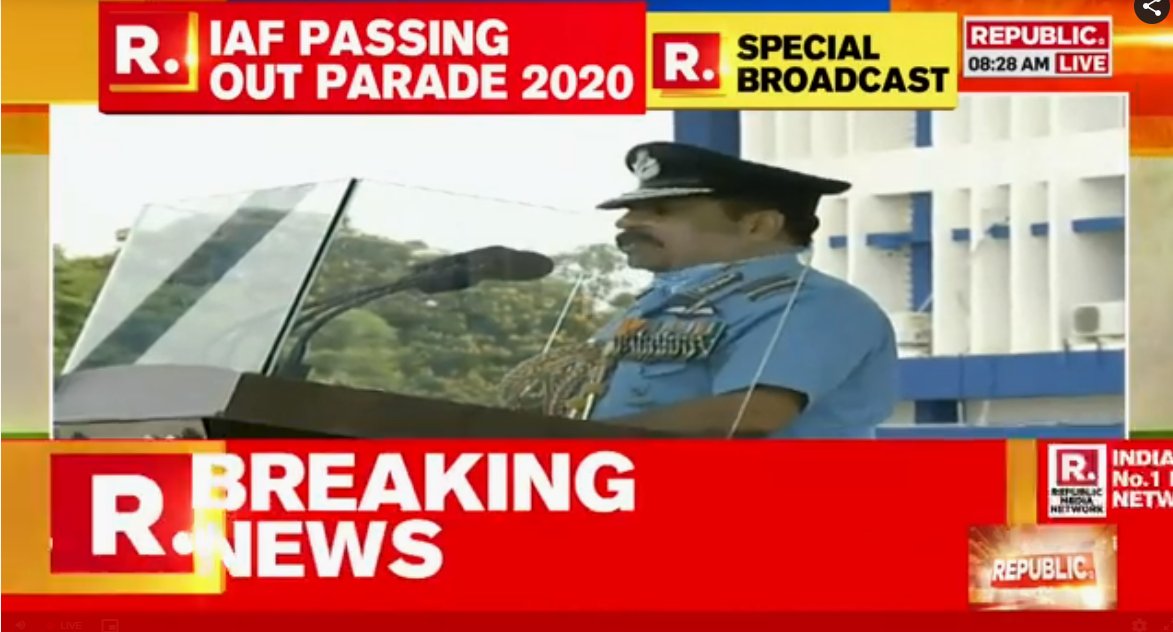 indian air force passing out parade 2020