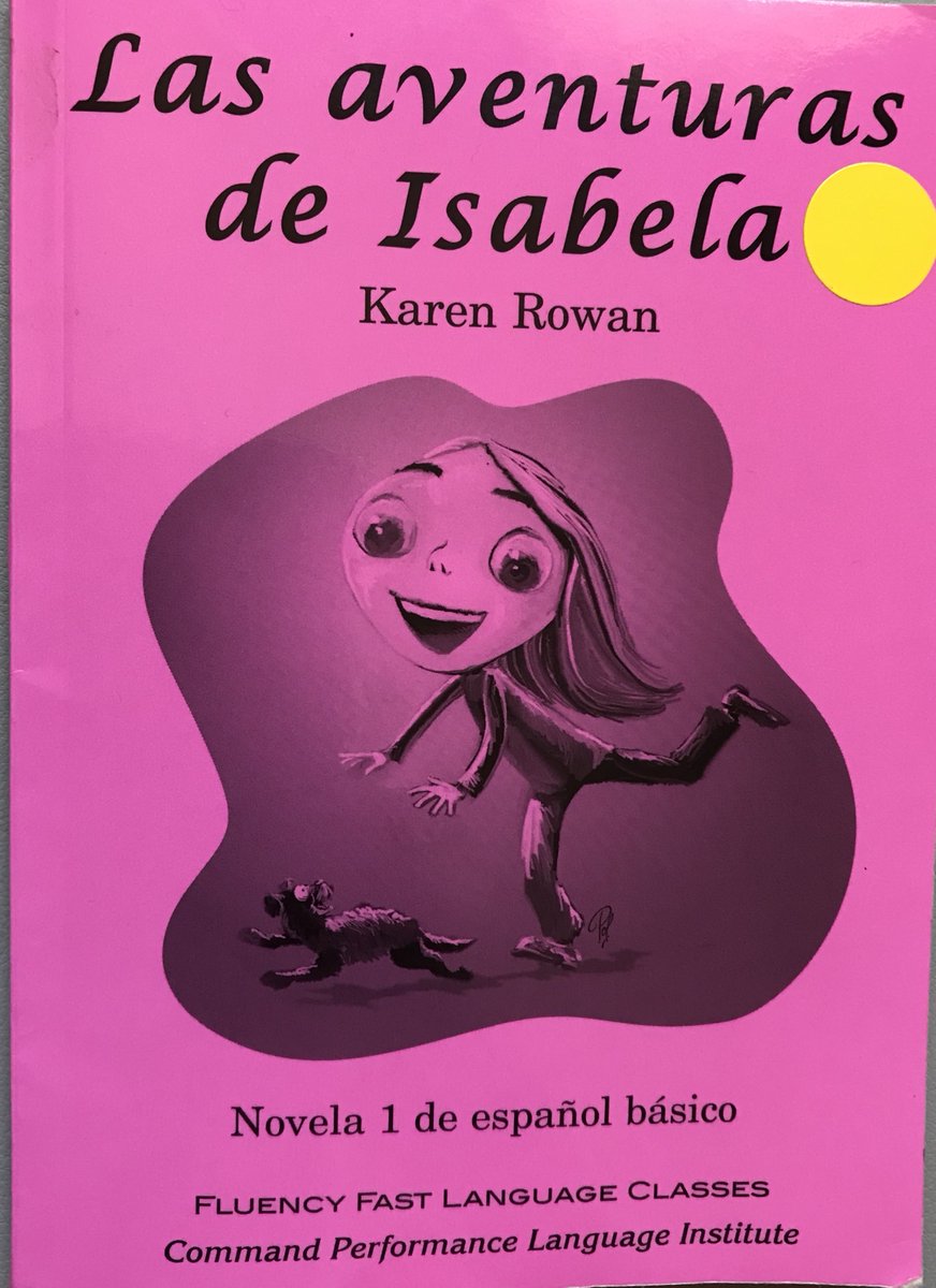 The next book I'm reviewing includes both White Centering and White Saviorism.Las Aventuras de Isabela is a level 1 book, written by Karen Rowan and published by Command Performance Language Institute.It has a total of 2,200 words, with a unique word count of 200.