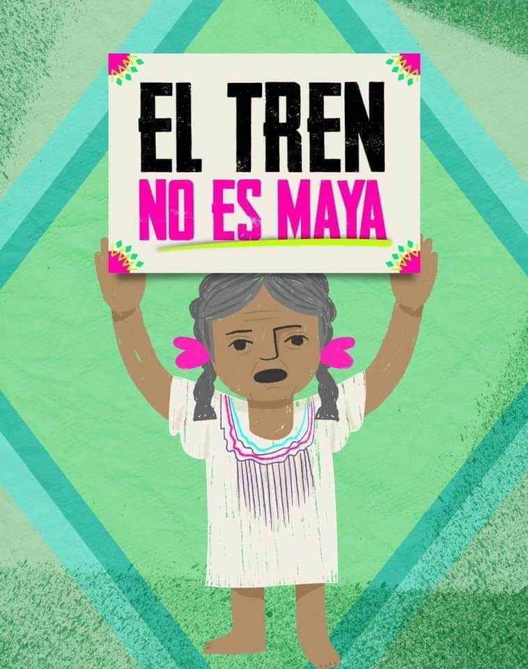 #MX | El tren es un transporte para el negocio y "el desarrollo turístico".

#ElTrenNOesMaya