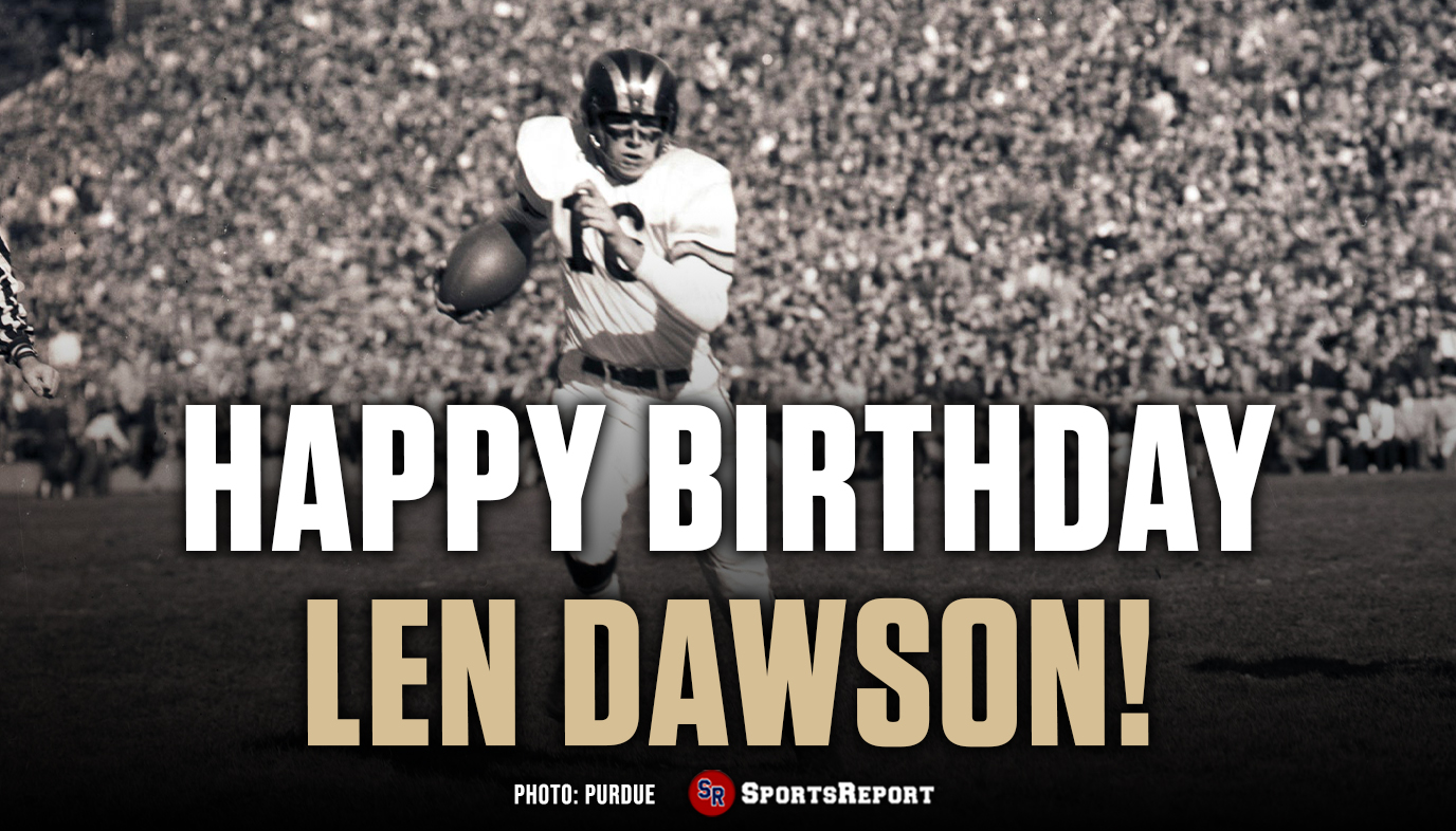  Fans, let\s wish legend Len Dawson a Happy Birthday! BOILER UP!! 