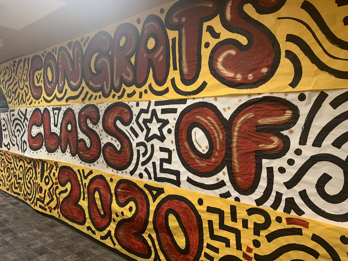 danacrowley228's tweet photo. Our seniors may have not had the opportunity to graduate “traditionally” but today was special. It was in “our house” and graduates & families were able to share in the special moment. Happy to be a part of their day❤️#ehsclassof2020 https://t.co/2D7O2Ufwn4