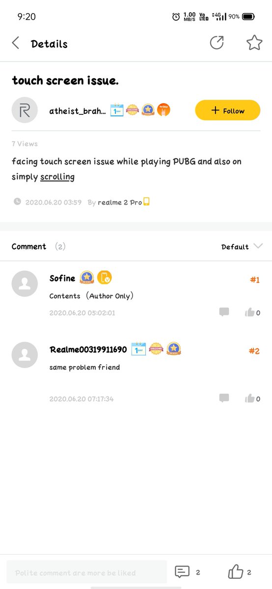 iamhdas's tweet photo. @realmemobiles Everyone one facing the same issue. But not a single response from realme team.
Bad comstomer support of realme.
I never go to purchase realme again. @realmemobiles @MadhavSheth1 @beebomco @AmreliaRuhez @TechnicalGuruji @geekyranjit https://t.co/NCZVTE7AHI