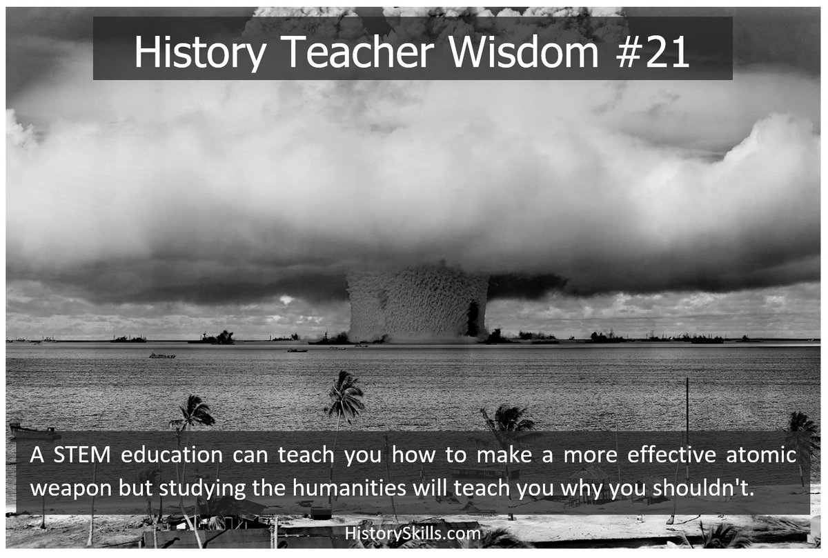 HistorySkills's tweet photo. When the studies of humanities is devalued, we all stand to lose... https://t.co/Ts2Xt7QjiZ