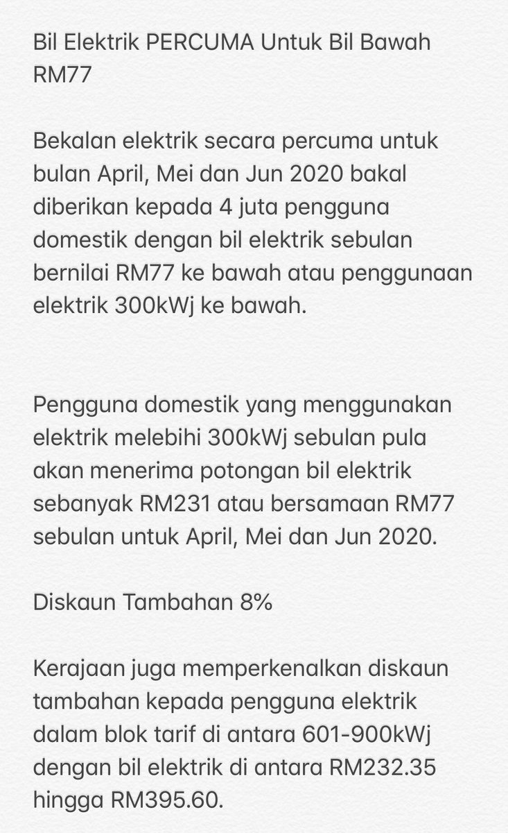 Intipati Sidang Media Menteri dan TNB hari ini 