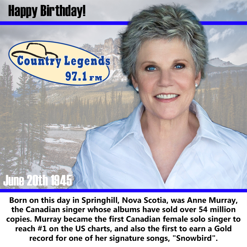 Happy Birthday Anne Murray !
 