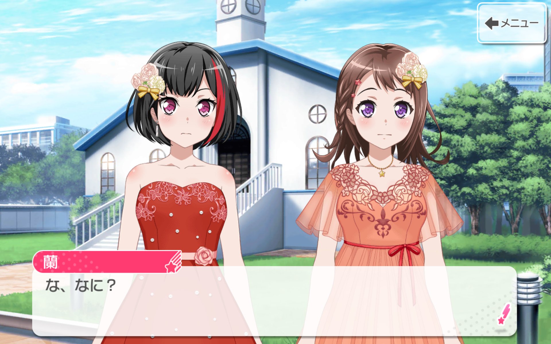 新たな一歩　戸山香澄　タイカプPR Poppin'Party(戸山香澄(愛美)、花園たえ(大塚紗英)、牛込りみ