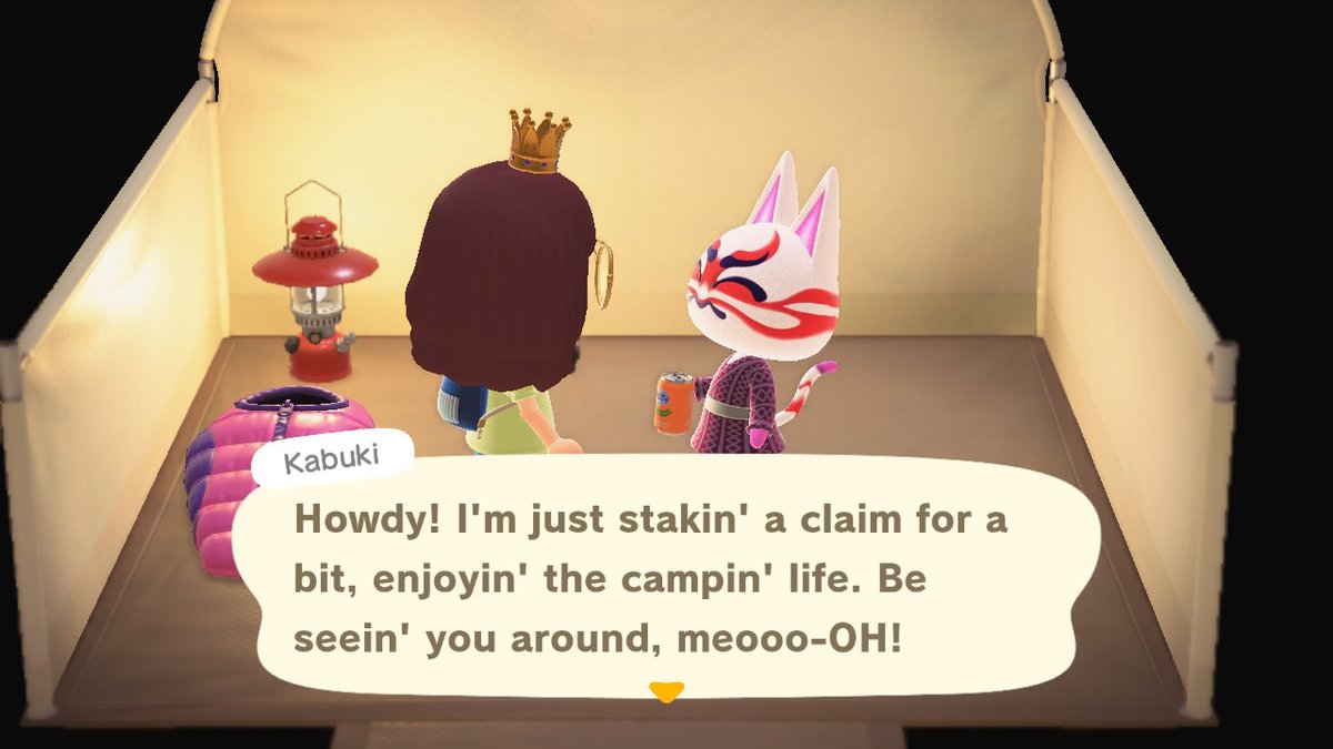hyukta's tweet photo. ;_; I want Kabuki  #AnimalCrossing #ACNH #NintendoSwitch https://t.co/bRzQEPNlbz
