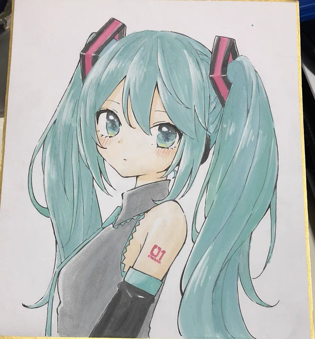 アナログ色塗りむっず? 