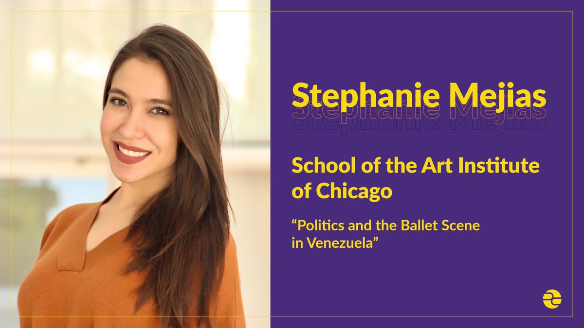 pulitzercenter's tweet photo. Please meet our 2020 Reporting Fellow from @saic_news—Stephanie Mejias (@smmr11)! Stephanie will focus on the government &amp; political influences within Venezuela's Ballet Teresa Carreño, which has suffered from institutional corruption. Welcome, Stephanie! https://t.co/ONyBCq7wWM https://t.co/IdeDrHBvRu