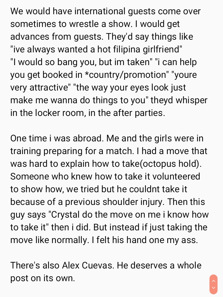 imvernice's tweet photo. I never really felt safe. All the whispers. All the dms. All the ass grabs. The "accidental" brush against the boobs. The threats of being blackballed. The rumors. Being backstabbed so no one will ever believe you. NO AMOUNT OF APOLOGIES. WILL EVER UNDO THE DAMAGE. #SpeakingOut https://t.co/xpPFQCqqfP