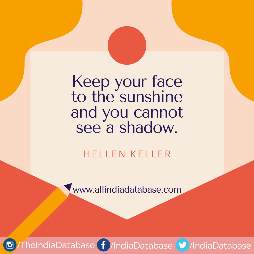 IndiaDatabase's tweet image. #qouteoftheday #SaturdayThoughts