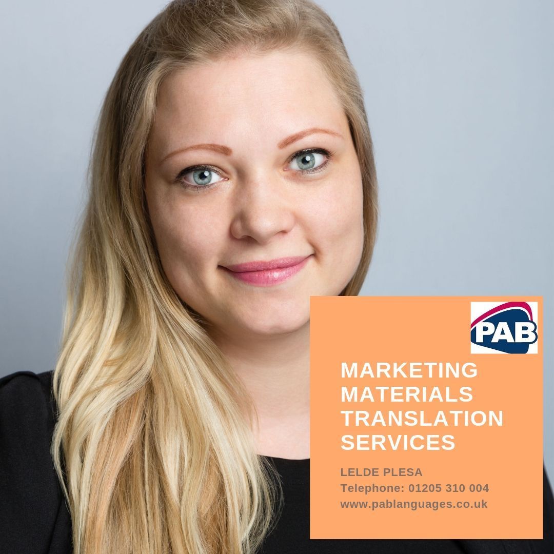 colchesterpab's tweet photo. Marketing Translation Services
If you would like to find out more please visit https://t.co/3ENpQYdbt4
or contact us on 01206 573 777 or email us on info@pablanguages.co.uk
#PABLanguages #PABTeam #PABTRANSLATION #IwonaLebiedowicz #Colchester https://t.co/2EaafexaEO