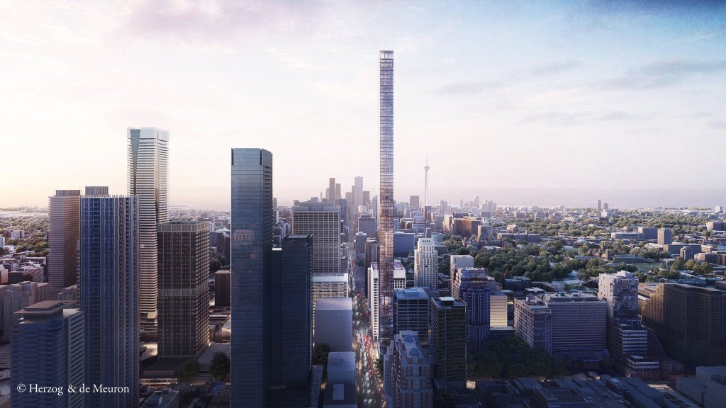 Jeremy_Atkinson's tweet photo. It’s still early but... this doesn’t seem like a lot of wall for a 87 story building. Surely this is too flexible? Or maybe being in a seismic area has skewed my perception of what’s possible. Either way, it looks incredible. https://t.co/xmoQzRLVV5