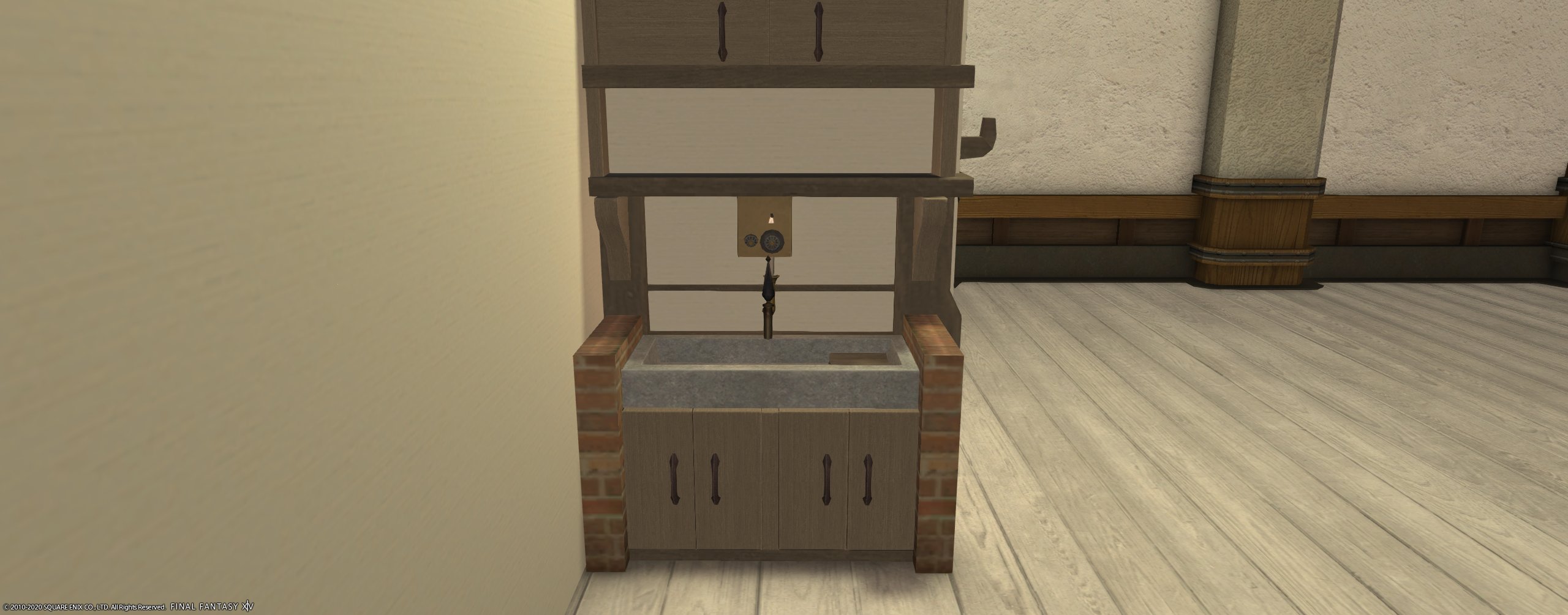 Souryu Yamato そうりゅう やまと Ff14 Typhon鯖 給湯器の作り方 1枚目 用意する家具 ラノシアン テーブルクロノメーター2個 グローサリーバッグ プリケット 御用邸の調理台 エールサーバー ステージパネル 2枚目 3枚目は設置していきます 4枚目