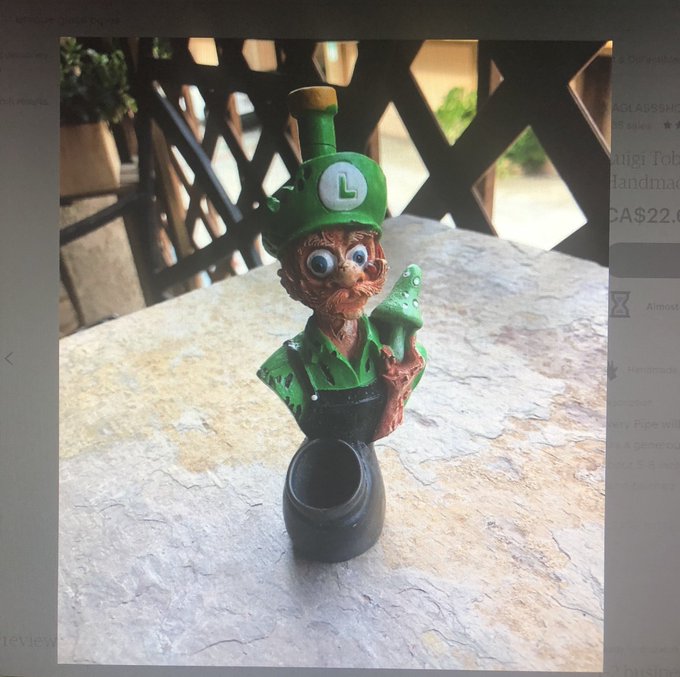 today we went #pipe shopping so we could find a classy way to ingest #cannabis. these are the frightening<a href="/tag/pipe"class="tags">#pipe</a><a href="/tag/cannabis"class="tags"><span>#cannabis</span></a><a href="/tag/twitch"class="tags"><span>#twitch</span></a>