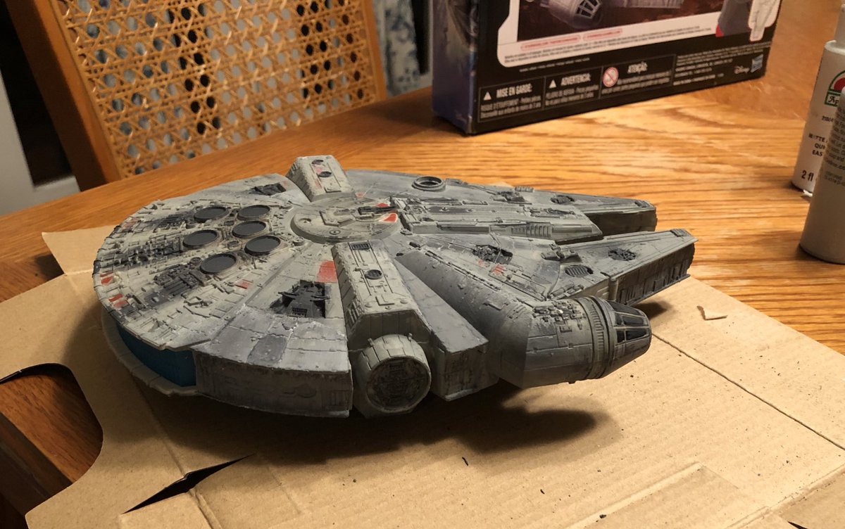 CardiacDrop's tweet image. She’s coming along... #ProjectFalcon 💫 #StarWars 💥