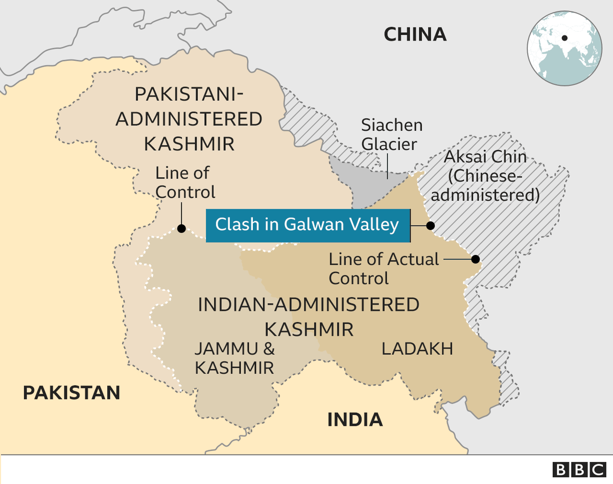 INDIA VS CHINA:-******************recent chinese aggression3)china betrayed India once again by killing 20 Indian soldiers  #galwanvalleyclash in  #Ladakh