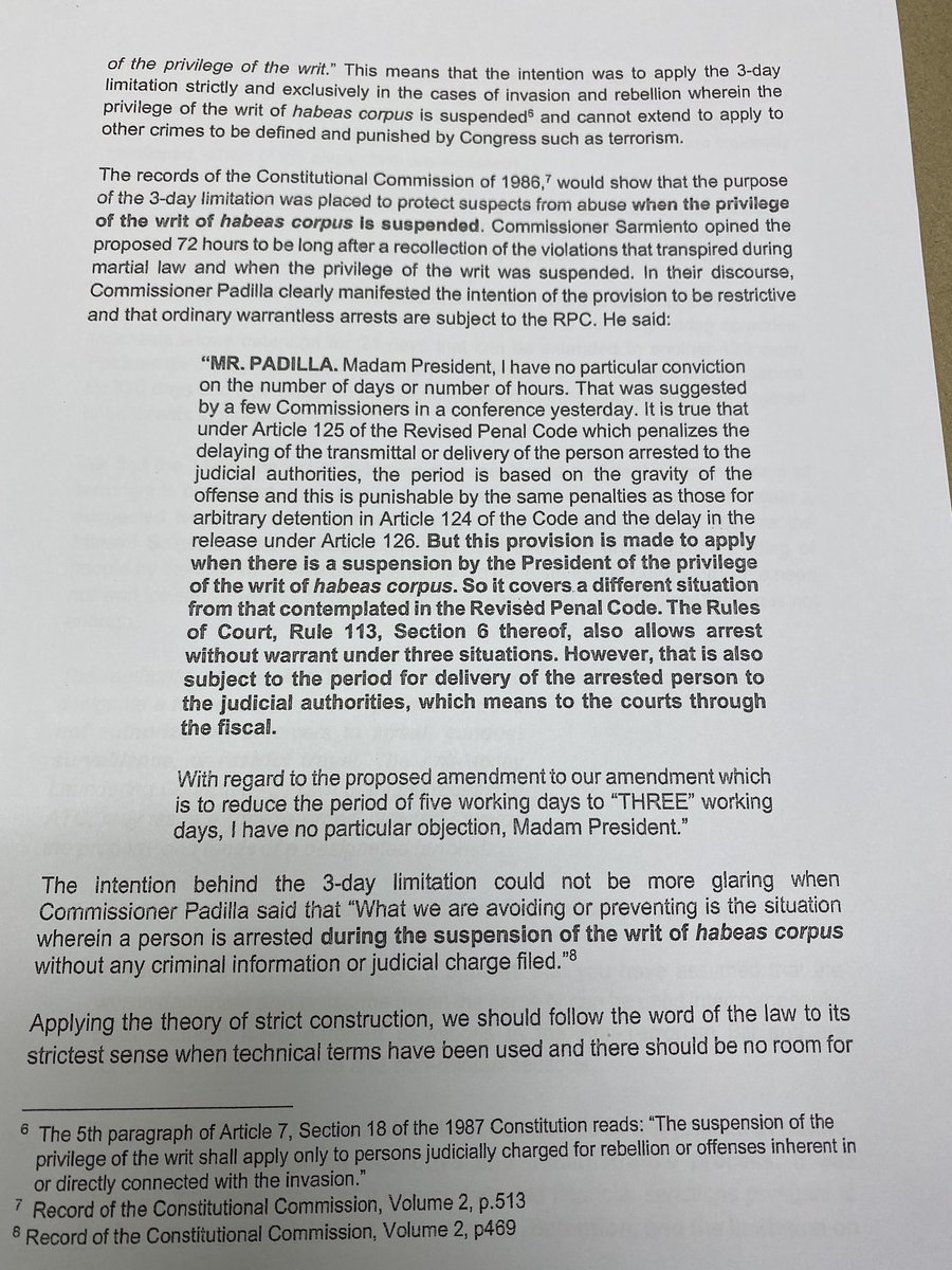 Senator Lacson’s response to IBP President Cayosa’s statement regarding the Anti-Terror Bill. Lacson explains provisions that have been subject to misconceptions. (3/4)  #YesToAntiTerrorBill  #AntiTerrorBill
