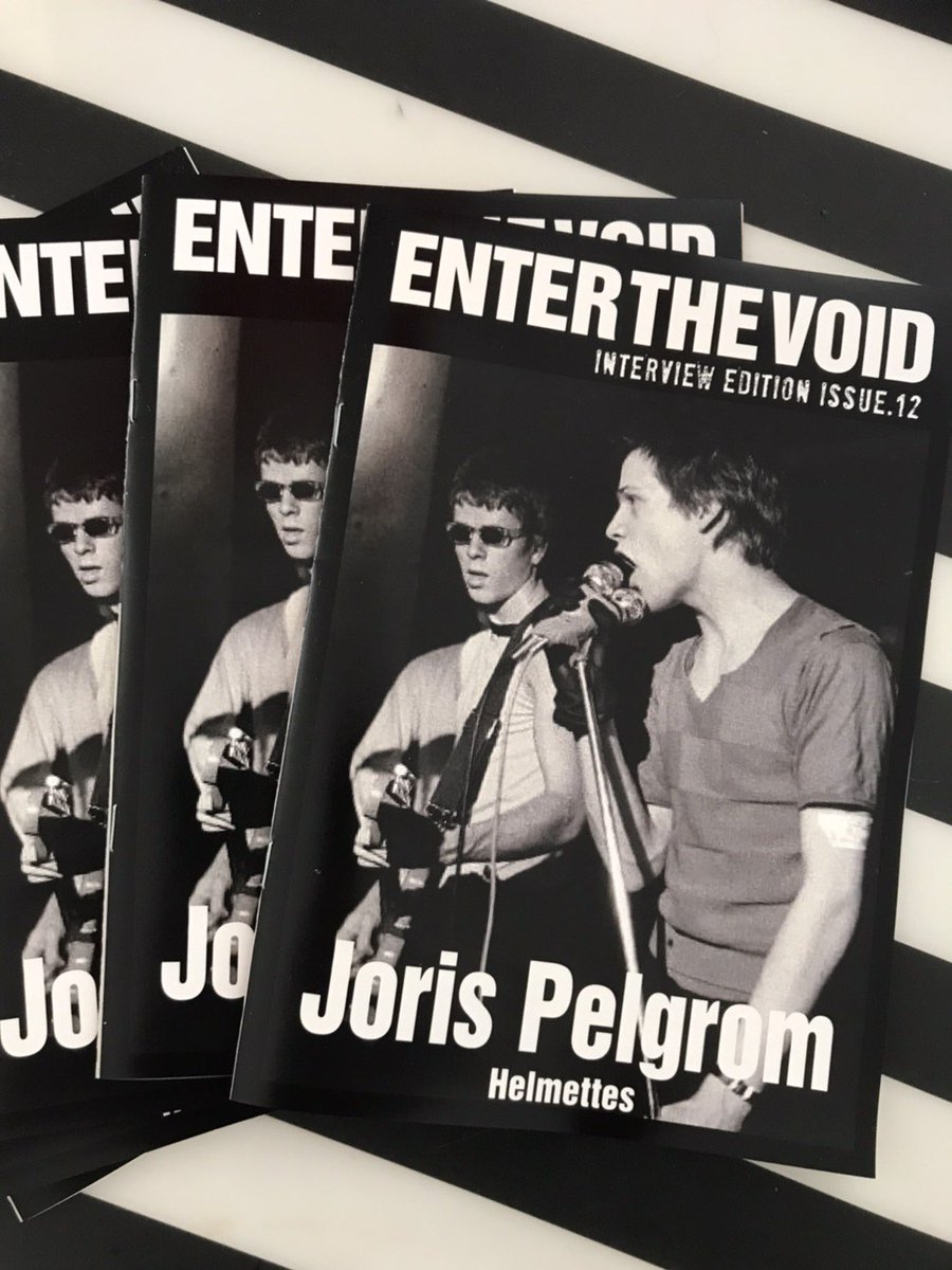 the_geros's tweet photo. 福岡のシューゴ氏製作。

【 ENTER THE VOID ZINE  vol.12 】

今回は Dutch punk legend、HELMETTES！！

※ GERØS物販、タースクにも置いてます。
是非！！
（無料） https://t.co/xyXQ5pyJMR