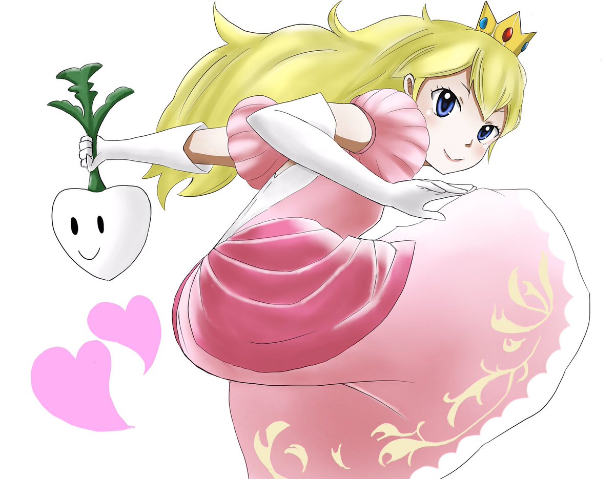 Kei On Twitter ピーチ ピーチボンバー と それをくらうマリオ スマブラsp イラスト