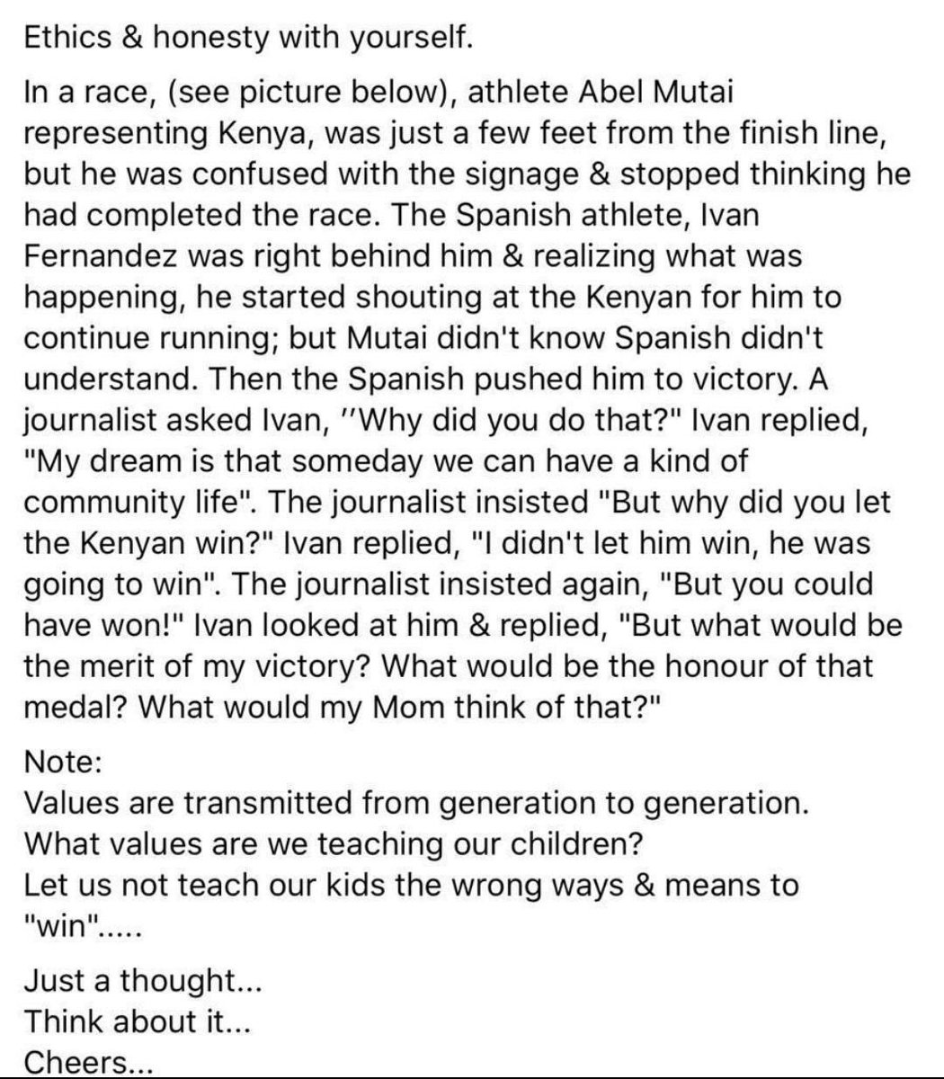 BishanBedi's tweet photo. Stunning example of ethical integrity..!! https://t.co/L3m5OzP2ef