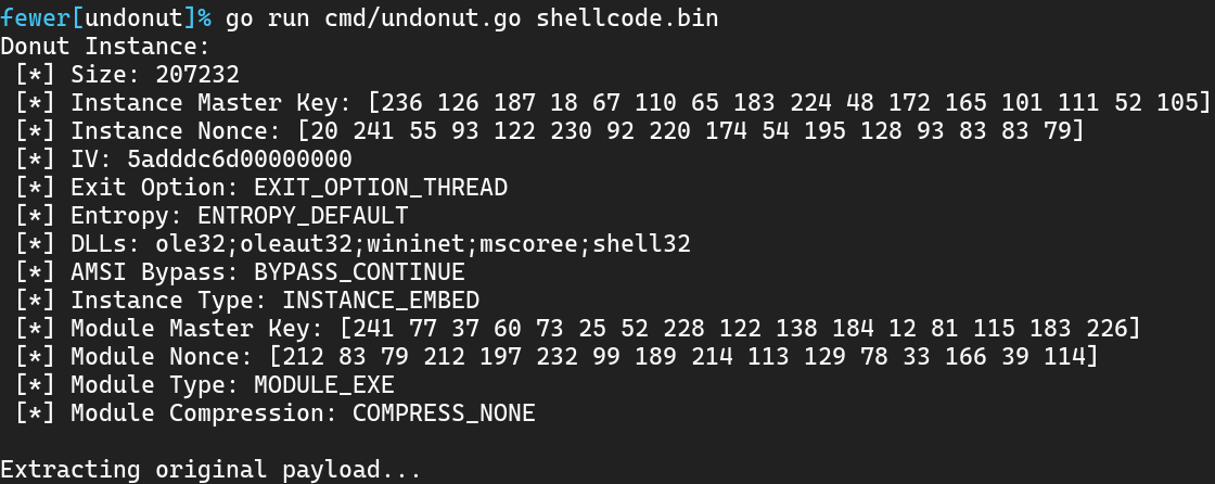 kulinacs's tweet image. Weekend project - unpacking #donut payloads.

@TheRealWover Et Al. have made something really groundbreaking, worth a look - github.com/TheWover/donut
