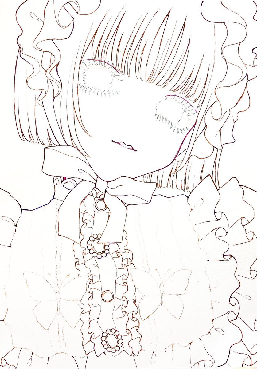 ▸線画をネットプリントに登録してみました.セブンで印刷できます