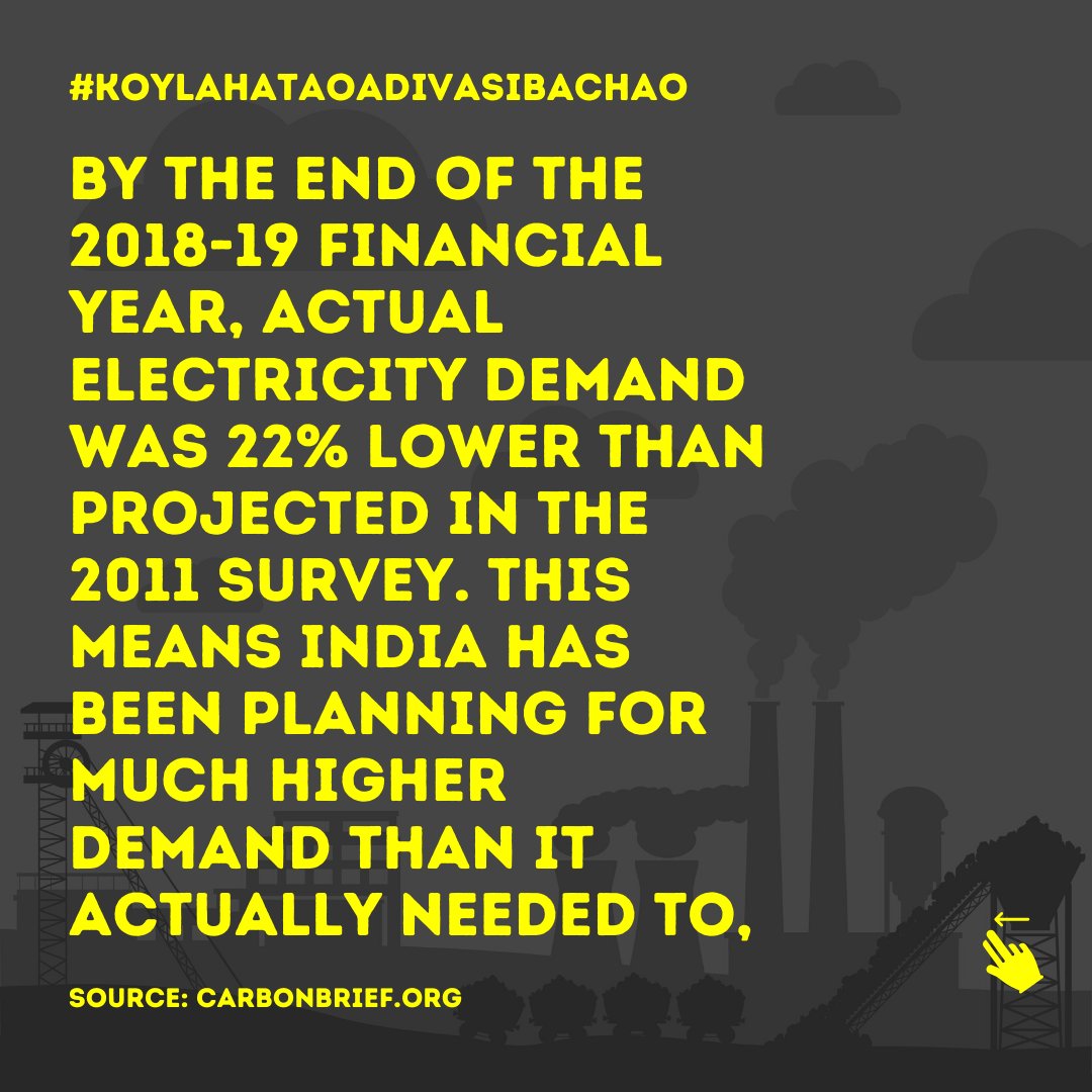 are expected to provide employment to 2.8 lakh people and contribute Rs 20,000 crore in revenue annually to the state governments.Mining and combustion of coal, a fossil fuel, is linked to both environmental pollution and climate change.  @JoshiPralhad  #KoylaHataoAdivasiBachao