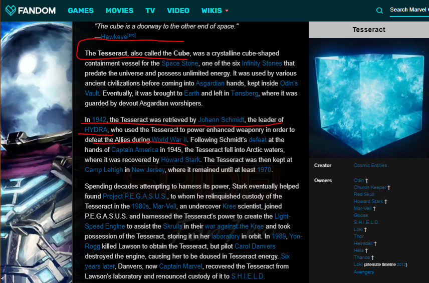 In part 3 of this thread we talked about this occult group's obsession with Cubes and how that symbology plays into 9/11 and all major religionsIt is fitting that in the Captain America movie, Hydra is obsessed with a powerful cube object, the Tesseract https://twitter.com/DrutangAtHome/status/1258295958489706498?s=20