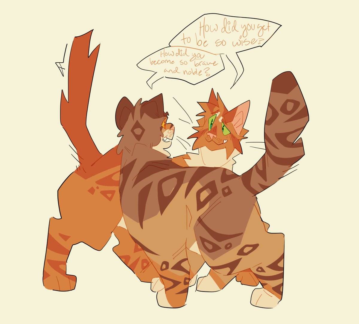 Leafpool and Squirrelflight