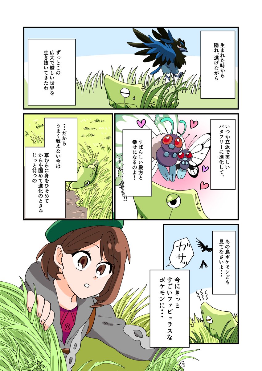 ビズ 挑戦者とバタフリー 1 3 ビズ 挑戦者とバタフリー 1 3