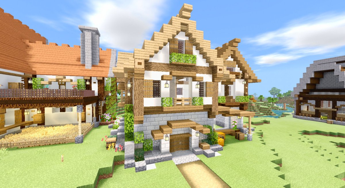 ぬま サバイバルワールド ネザーウォート栽培の 時間潰しに 拠点の隣に 建築 中は どうしようか 自動焼き鳥 焼肉にしようかと 思うけど アプデの影響とか 関係ないですよね W 無知 マイクラ Minecraft マイクラpe 統合版