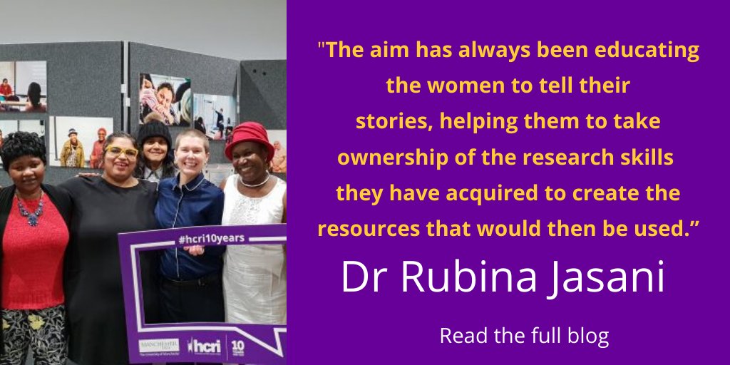 HCRInstitute (@hcrinstitute) on Twitter photo Dr Rubina Jasani, spoke about her work with asylum-seeking women to help them become researchers and filmmakers, as part of a partnership with <a href="/WASTCampaigning/">WAST Manchester</a>.
She also shares current challenges in the face of #COVID19.
blog.hcri.ac.uk/world-refugee-…
#WorldRefugeeDay Dr Rubina Jasani, spoke about her work with asylum-seeking women to help them become researchers and filmmakers, as part of a partnership with <a href="/WASTCampaigning/">WAST Manchester</a>.
She also shares current challenges in the face of #COVID19.
blog.hcri.ac.uk/world-refugee-…
#WorldRefugeeDay