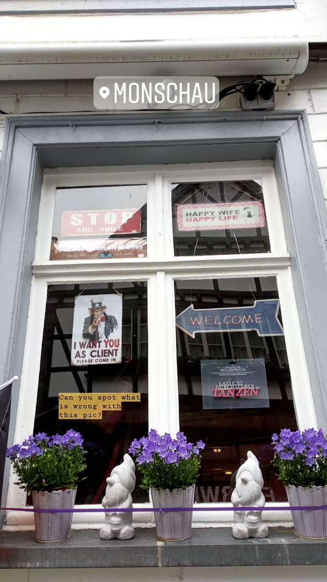 Thanks to Gmaps we found a cottage up the hill and spent a night. We fixed my tire by borrowed tools, then we biked to a small German village: Monschau. We had a dinner in a small retro diner, visited a cute shop of rubber ducks, and had a gr8 coffee at a coffee shop est. 1862 