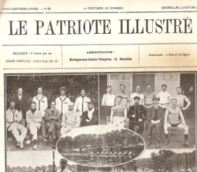 The College magazine wrote a mock-heroic poem to celebrate.‘Ere fiercely upsprangEric the mighty;Red was his faceAnd Blue was his raimentKinsman was heTo Steve the great trainer