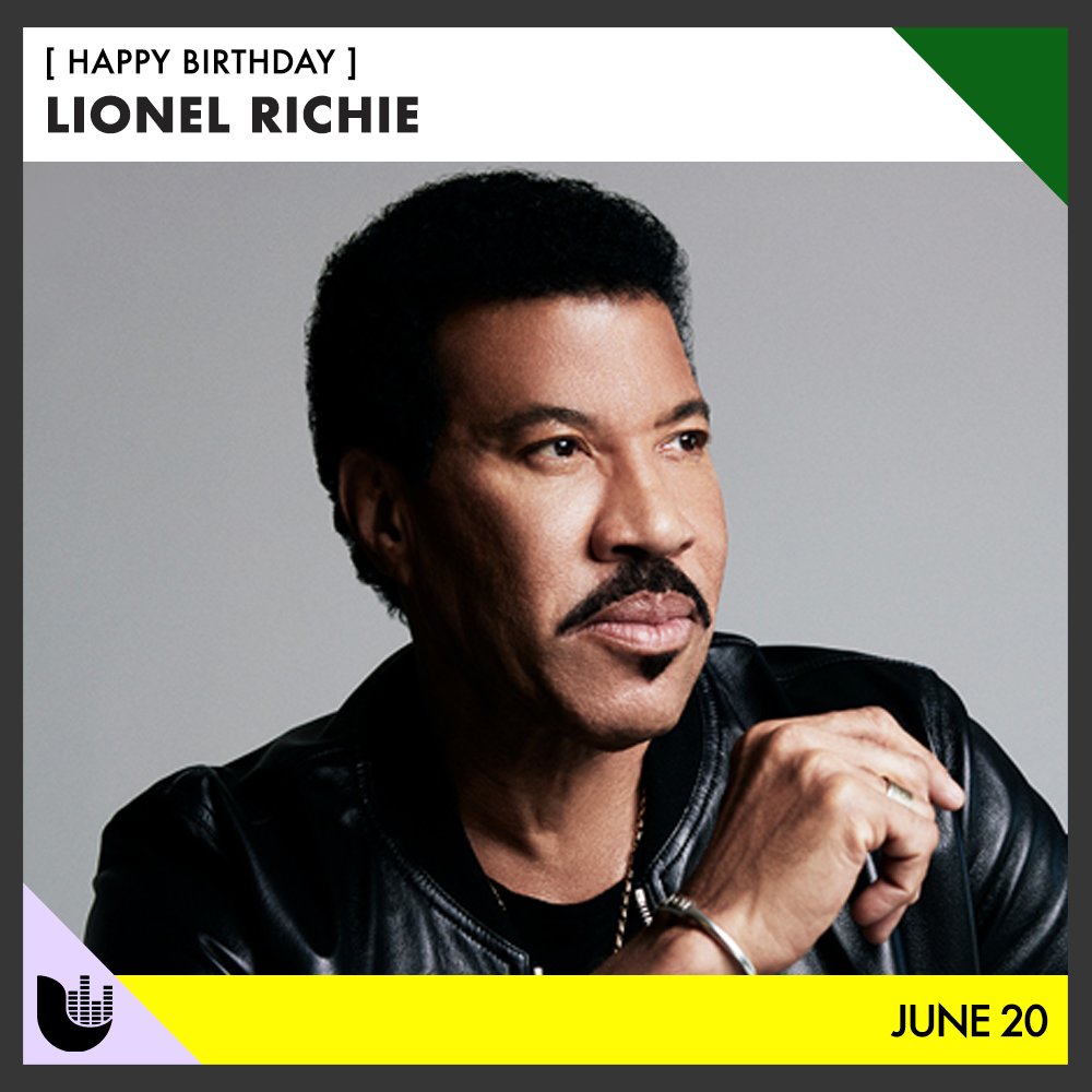 Happy birthday Lionel Richie! 