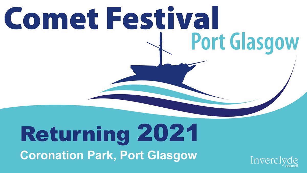 inverclyde's tweet photo. Today would have been Port Glasgow's Comet Festival, a fun day out for the all the family.  The event has been taking place since 1986 and we look forward to welcoming you back again in 2021. https://t.co/msvXjxX8RH