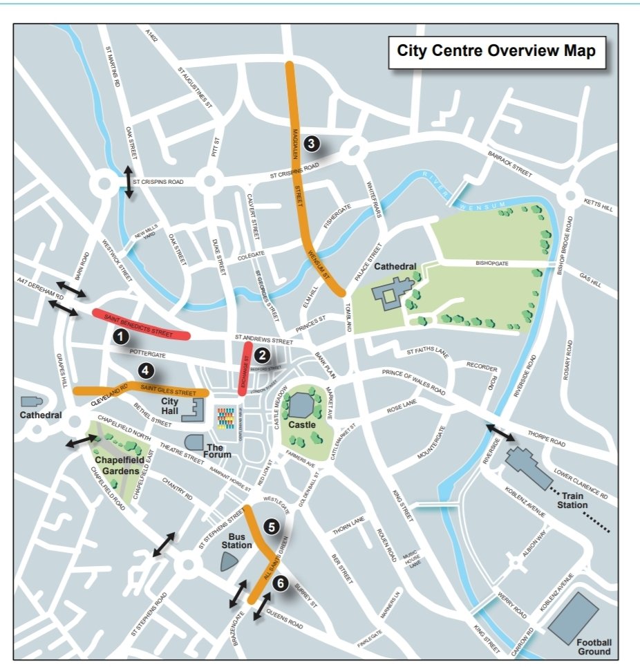 NorfolkCC's tweet image. We need your feedback on proposals to support safe shopping, travel &amp;amp; help businesses recover in Norwich.

⏰ Tell us what you think by Tuesday 23 June:
norfolk.citizenspace.com/consultation/h…

@NorwichBIDUK @NorwichLanes @NorwichCC