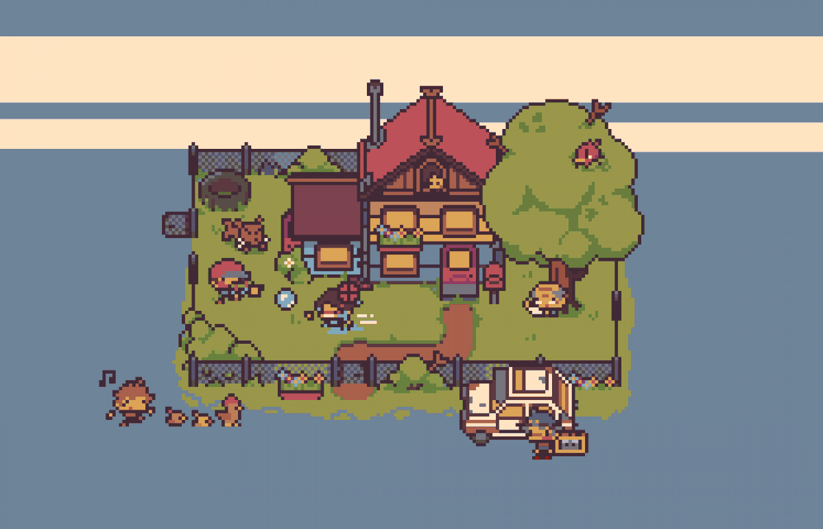 Just another day in a small town
#pixelart | #aseprite | #madewithaseprite | #IndieGameDev