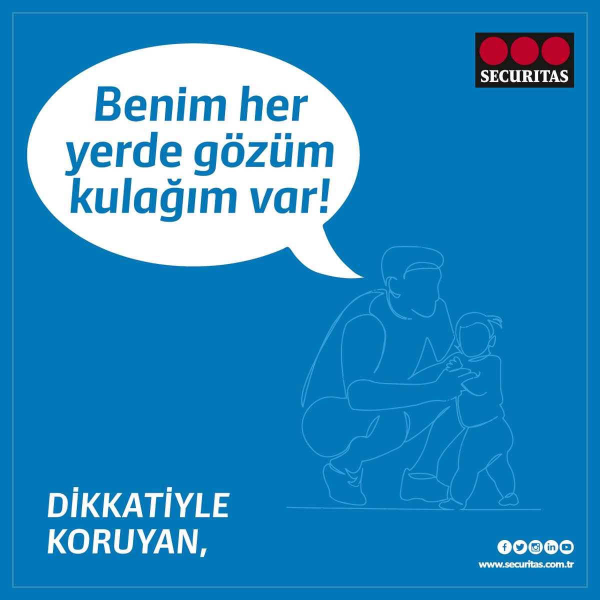 SecuritasTR's tweet photo. Bize güvenli bir dünya yaratan babalarımızın; Babalar Günü’nü kutlarız!

#securitas #securitasturkey #babalargünü https://t.co/op9r3jm8jA