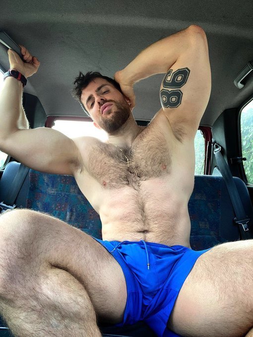 June 19  ????  #ILoveHairyMen #hairsome #hairychest #hairygay #hairyfan #scruff #beardedhomo #beard #hairymen