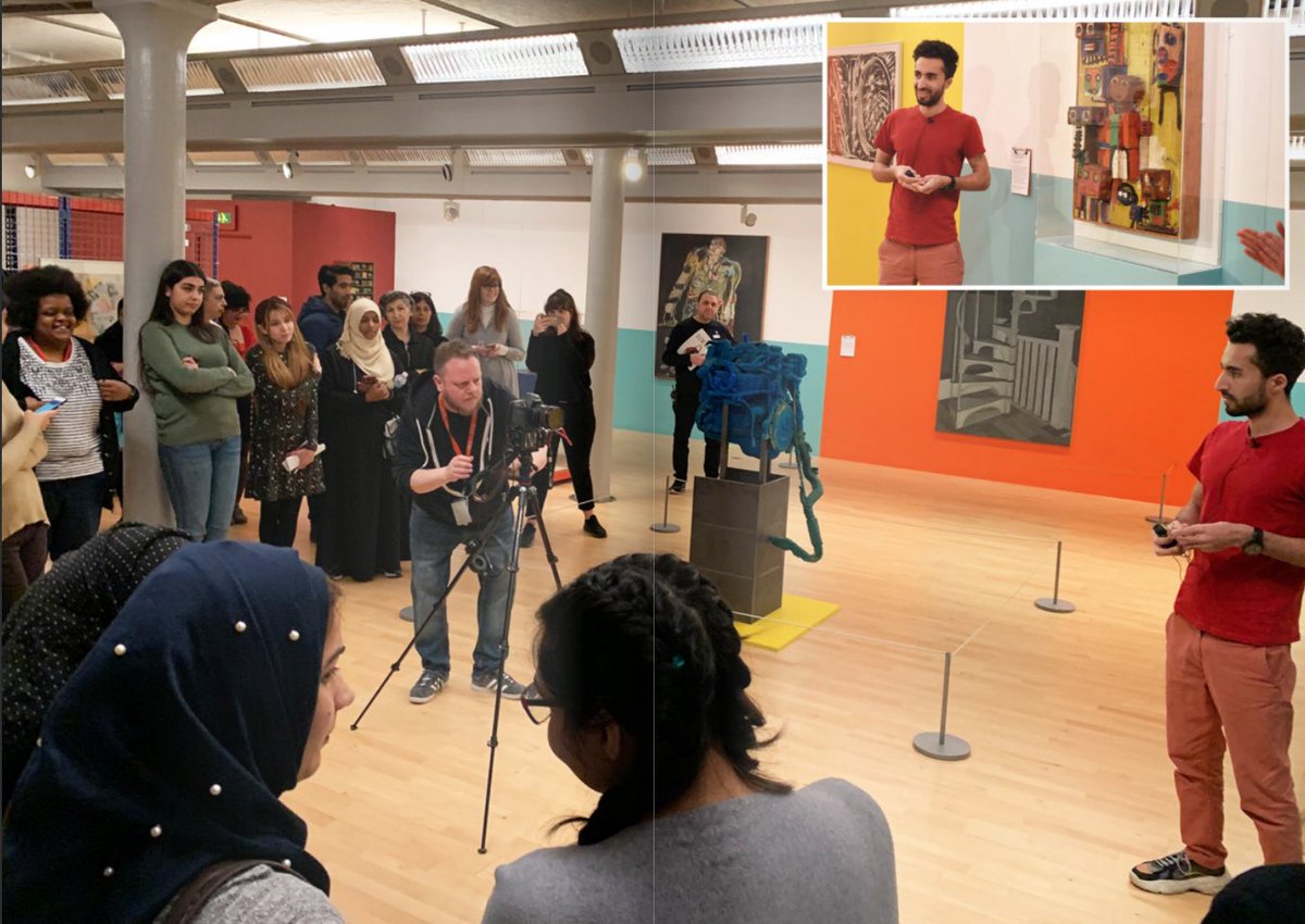 Talking Pictures was a collaborative project that took place earlier in the year at Tate Liverpool.  Working with asylum seekers and refuges in Liverpool, Talking Pictures sought to improve the confidence and self-esteem of participants.