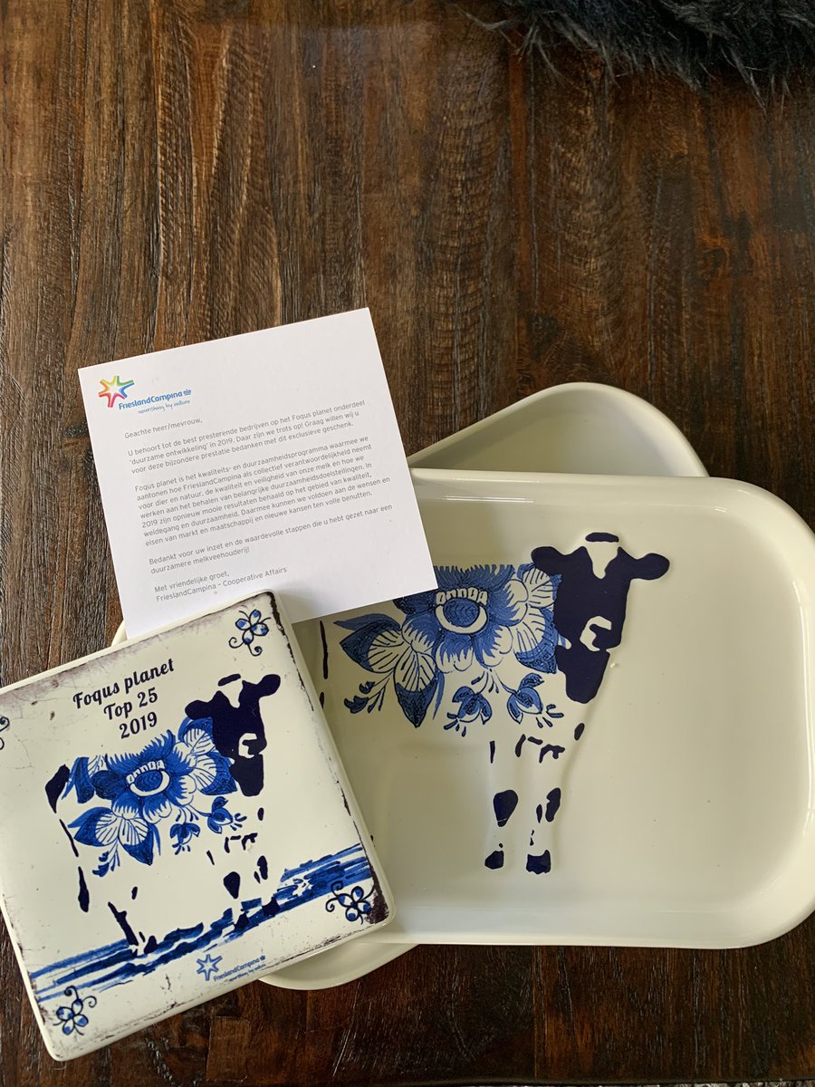 Als we er allemaal over twitteren...dan ik ook...dank voor de waardering <a href="/FrieslndCampina/">FrieslandCampina</a> #duurzaam