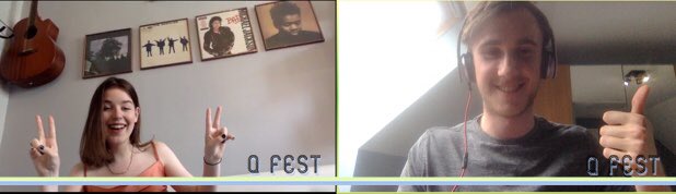 URY1350's tweet image. Q-Fest is kicking off tonight at 7pm 🥁🥁🥁

We are have a little competition with all of the fantastic acts that are going to play tonight, you guys get to decide who has the best zoom background 🤠🎸

Can you name all of the album covers in Chess' background?