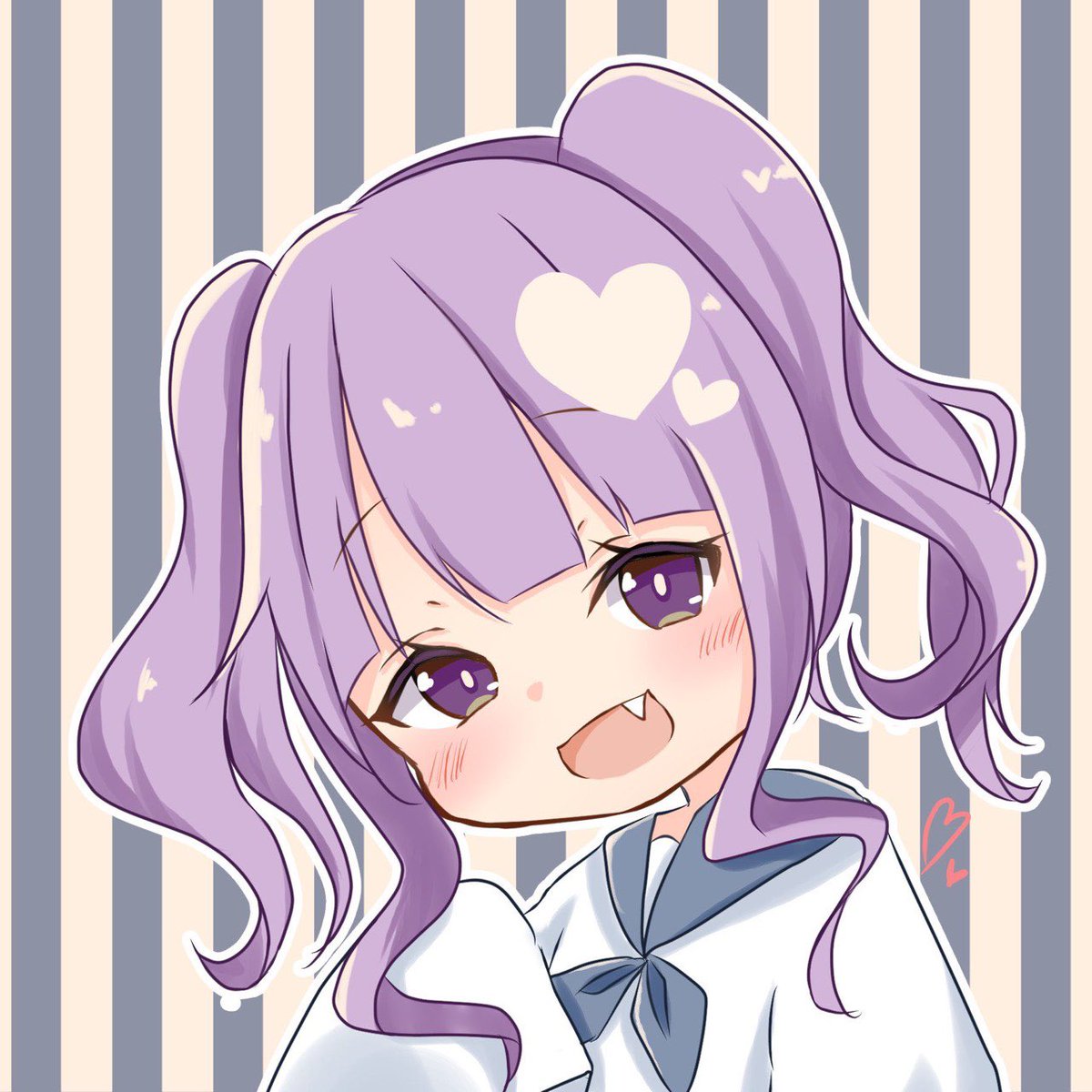 デフォルメ女の子 こちら前垢でも上げましたがフリーアイコンです 自作発言 加 柳 うらばのイラスト