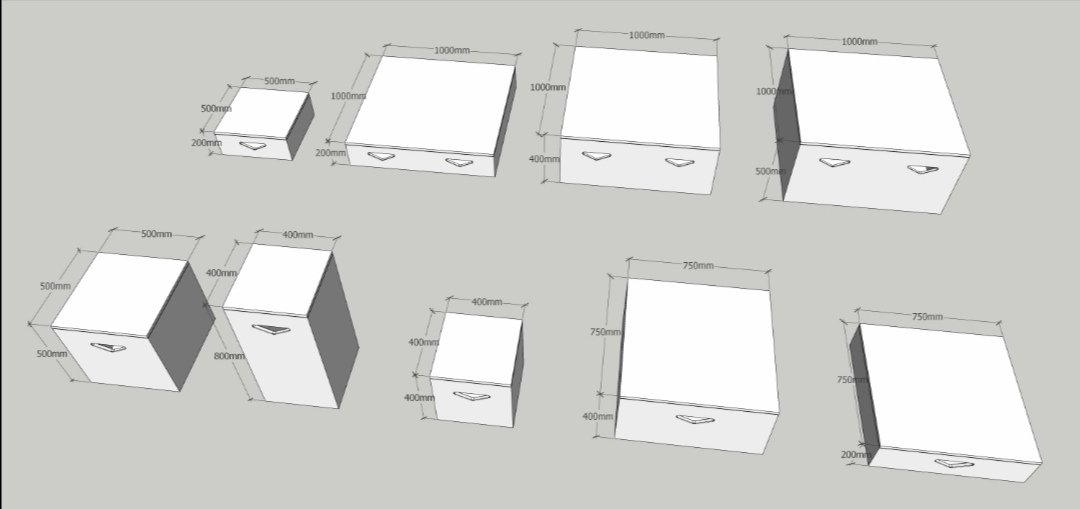 Drama Blocks in various sizes email sales@dramablocksuk.co.uk for a price list.