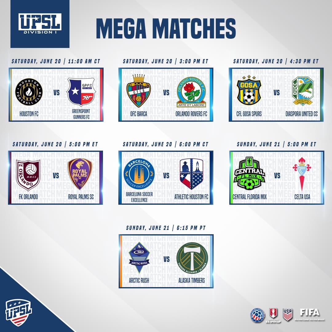 Back to SAFELY playing soccer today! Big matches on hand this weekend!

Make sure to tune into @MyCujoo to watch kickoff!