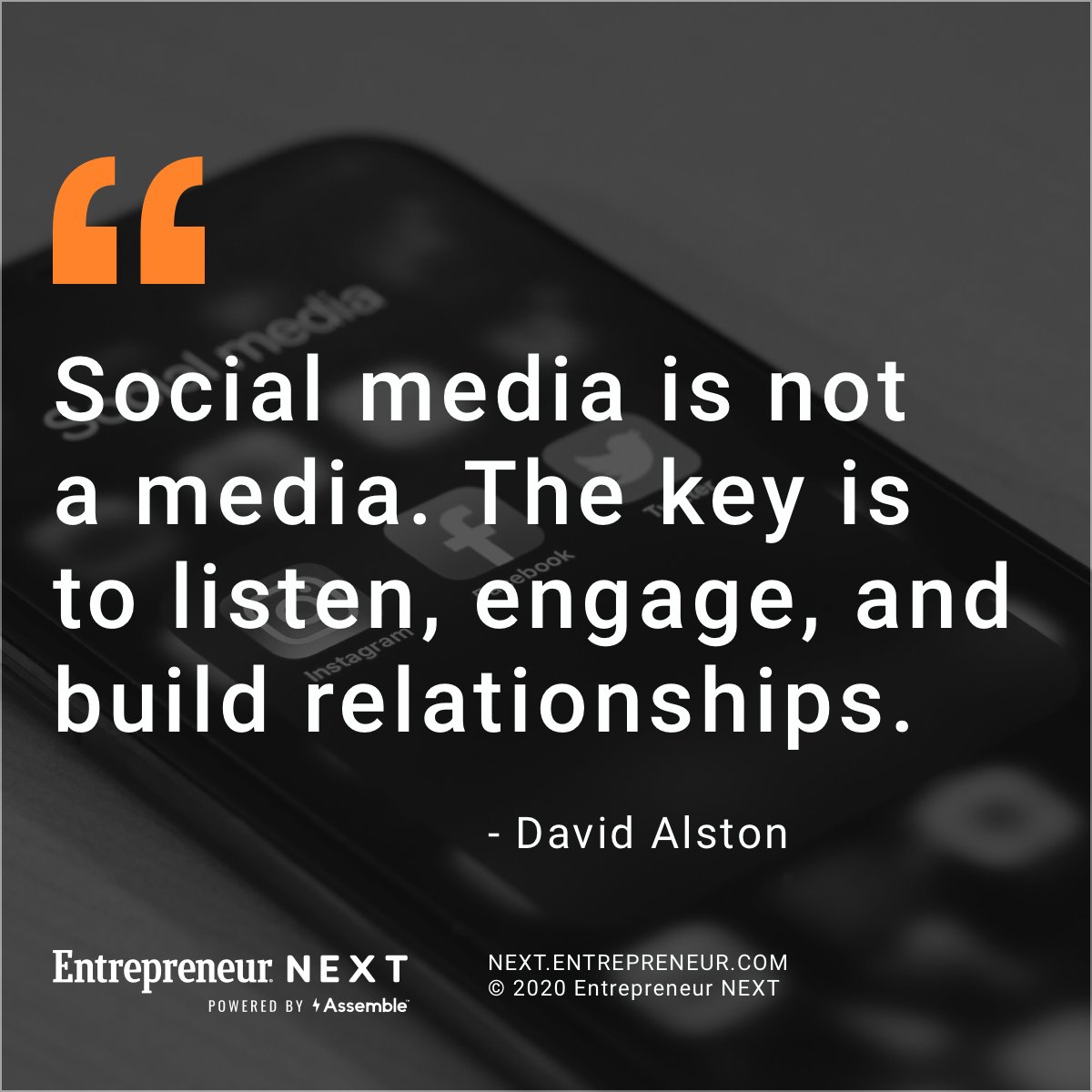 Entrepreneur's tweet photo. Your brand’s social media content should spark a conversation. For help with social media, bring in the experts: https://t.co/7eQOe6Ozj4   #socialmedia #socialmediatips #socialmediastrategy #content #packages https://t.co/pbHjDhV9ZW