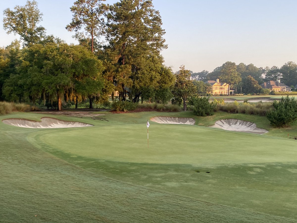 Almost 4” of rain in less than 24 hours has made for a fun cleanup <a href="/BelfairAgronomy/">Belfair Agronomy</a>. Another beautiful sunrise here in the low country.
